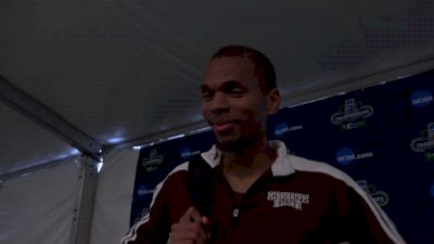 Brandon McBride bummed he missed the win, happy to make NCAA history