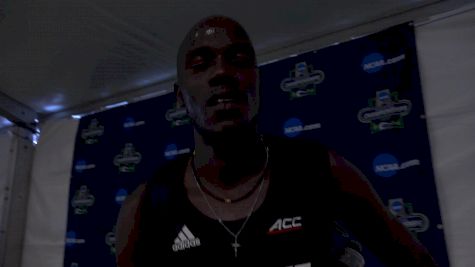 Edwin Kibichy happy with runner-up NCAA steeple finish