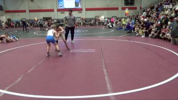 65 lbs Champ. Round 1 - Bentley Chastain, Arab Youth Wrestling vs James Johnstone, Stronghold