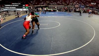 G 235 lbs Quarterfinal - Gabrielle Anthony, Zachary Girls vs Jyrah Hickman, Bossier Girls