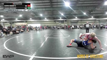 175 lbs Consi Of 16 #2 - Justin Hebert II, Viking Wrestling Club (OK) vs Chase Montroy, Caveman Wrestling