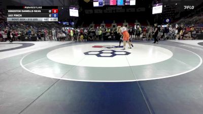 215 lbs Cons. Rd Of 32 - Kingston Daniells Silva, CT vs Jax Finch, AZ