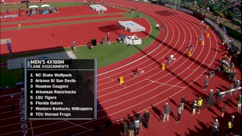 Men's 4x100m Relay, Final - LSU FTW!