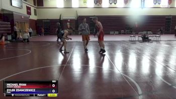 Junior-6 lbs Rr1 - Michael Ryan, Mount Vernon vs Syler Zdanczewicz, FWA