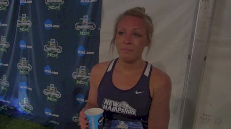 Elle Purrier of New Hampshire after 3rd in the steeple