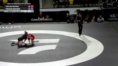 115 lbs Wno - Taylor Whiting, Wisconsin vs Reagan Mathers, Arizona