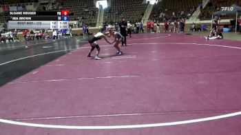 110 lbs Champ. Round 1 - Sloane Kruger, Presbyterian vs Mia Brown, Schreiner University