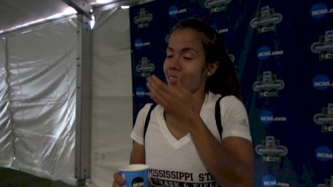 Marta Freitas after winning 1500m NCAA title, talks emotional 2 years