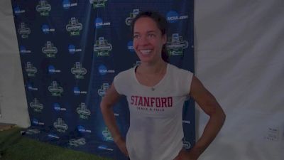 Claudia Saunders after 4th in the 800, says she will compete for France