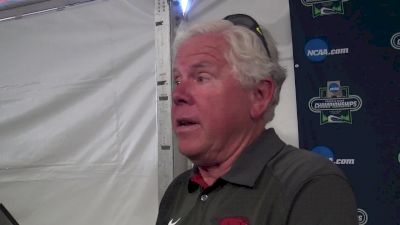 Arkansas women's coach Lance Harter after 1st outdoor title in program history, thought FloTrack picks were crazy