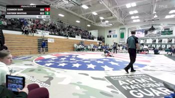 150 lbs Placement Matches (8 Team) - Hayden Whiting, West Central vs Connor Bain, Harrisburg