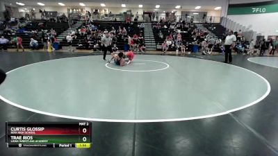 165 lbs Semifinal - Trae Rios, Lions Wrestling Academy vs Curtis Glossip, Nixa High School