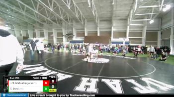 285 lbs Cons. Round 6 - Samuela Mafuahingano, Cedar Valley vs Takoa Byrd, Layton