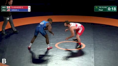 70 Final - Davit Tlashadze, Georgia vs James Green, United States