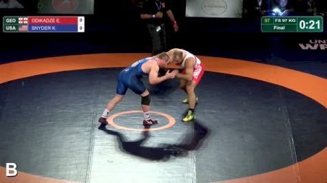 97 Final - Elizbar Odikadze, Georgia vs Kyle Snyder, United States