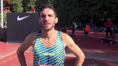 David Torrence after his first race as a Peruvian