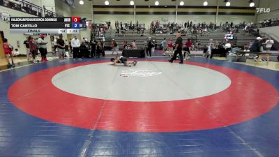 86 lbs Final - Kaleokanipohaihoonoa Domingo, Angry Peach Wrestling Center vs Tom Cantillo, PTC Wrestling