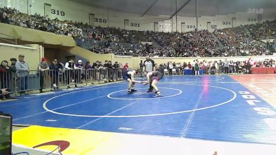 128 lbs Round Of 64 - Daxton Thomas, Fort Gibson Youth Wrestling vs Jackson Brodbeck, Heritage Hall