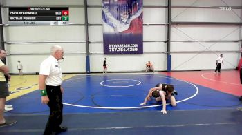 112 lbs Rr Rnd 1 - Zach Boudreau, Brady Strong vs Nathan Fenner, Grit Mat Club Blue