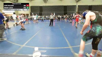 111 lbs Rr Rnd 2 - Luke Gilliand, Kingsway MS vs Brody Lucia, Washington Twp. Minutemen MS