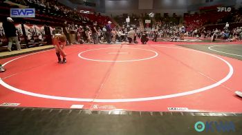 58 lbs Rr Rnd 1 - Emma Robison, Skiatook Youth Wrestling vs Autumn Brigge, Mojo Grappling Academy