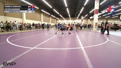 115 lbs Consi Of 8 #2 - Isabella Sandoval, 3F Wrestling vs Payten Gutierrez, Cardinal Wrestling Club