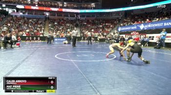 3A-113 lbs Cons. Round 4 - Caleb Arroyo, Urbandale vs Mat Prine, Southeast Polk