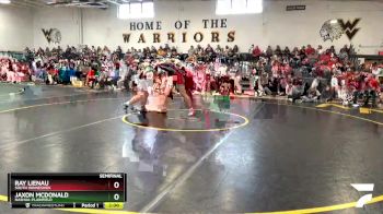 215 lbs Semifinal - Jaxon McDonald, Nashua-Plainfield vs Ray Lienau, South Winneshiek