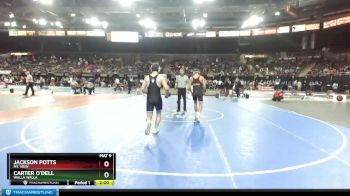 152 lbs Champ. Round 3 - Carter O`Dell, Walla Walla vs Jackson Potts, Mt. View