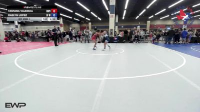 94 lbs Rr Rnd 1 - Tziviana Valencia, Empire Elite Wrestling vs Raelyn Lopez, 3F Wrestling