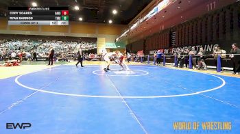 182 lbs Consi Of 4 - Cody Soares, Oakdale vs Ryan Barrios, THRESHOLD WRESTLING CLUB