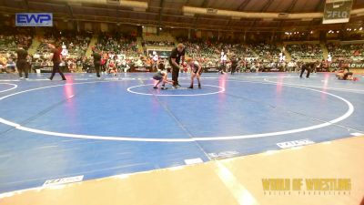 61 lbs Consi Of 8 #1 - Owen Mangan, Team Barracuda vs Eli Michael, Contender Wrestling Academy