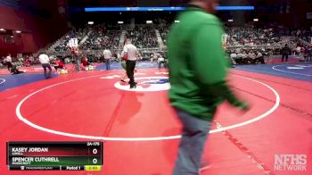 2A-175 lbs Champ. Round 1 - Kasey Jordan, Lovell vs Spencer Cuthrell, Moorcroft