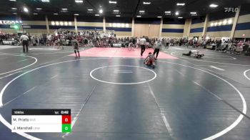 106 lbs Consi Of 8 #2 - Michael Prieto, Riverside Rascals vs James Marshall, Lewis Academy