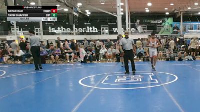 128 lbs Rr Rnd 3 - Sayan Rao, Triumph Maize - HSC vs Tavin Shaffer, Superior Wrestling - HSC