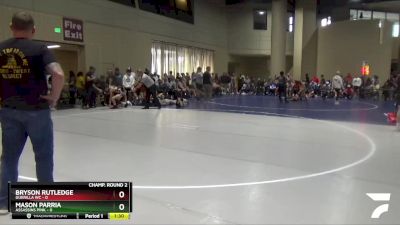 106 lbs Round 2 Champ & Wb (32 Team) - Bryson Rutledge, Guerilla WC vs Mason Parria, Assassins Pink