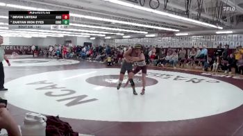 141 lbs Quarterfinal - Devon Lietzau, Augsburg vs Zaniyan Iron Eyes, Concordia Moorhead