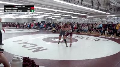 141 lbs Quarterfinal - Devon Lietzau, Augsburg vs Zaniyan Iron Eyes, Concordia Moorhead