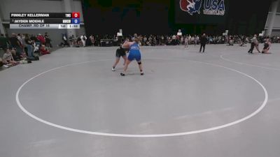 235 lbs Champ. Rd Of 16 - Jayden Moehle, MO West Championship Wrestling Club vs Finnley Kellerman, Trailhands Wrestling Club