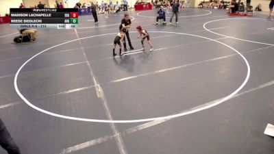 Girls K-8 - 48 Braylee Botler, New Prague-Girls vs Julianna Gunderson, Apple Valley-Girls