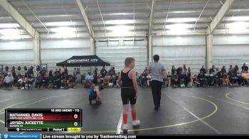 112 lbs Round 2 - Jaysen Juckette, Dundee MI vs Nathaniel Davis, Hartland Wrestling Club