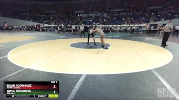 6A-144 lbs Champ. Round 1 - Owen Granberg, Gresham vs David Rodriguez, Forest Grove