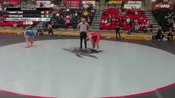 174 lbs Cons. Round 3 - Peyton Lee, Grand View vs Danny Diaz, Grand View