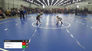 43 lbs Prelims - Richie Flores Jr., Team USA vs Luke Olsen, Mojo Grappling