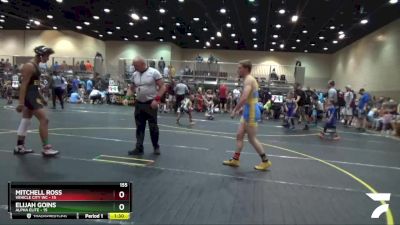 155 lbs Round 1 (6 Team) - Mitchell Ross, Vehicle City WC vs Elijah Goins, Alpha Elite