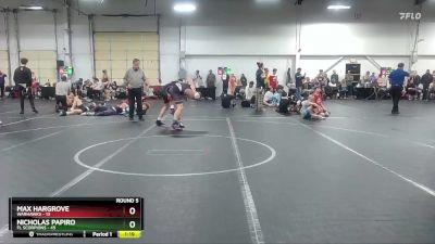 130 lbs Round 5 (8 Team) - Nicholas Papiro, FL Scorpions vs Max ...