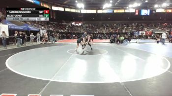 145 lbs Cons. Round 4 - Ellie Tucker, Kuna vs Kamiah Cummings, Emmett