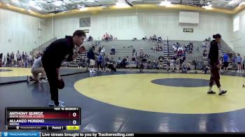 70 lbs Semifinal - Allanzo Moreno, Indiana vs Anthony Quiroz, Region Wrestling Academy