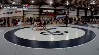 57 kg Cons. Round 3 - Ty Tice, RTC South vs Matthew Rowland, Bulldog Wrestling Club