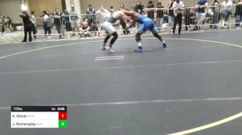 175 lbs Semifinal - Kelan Stever, Reign WC vs Junior Bumanglag, Granite WC